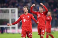 Fussball 1. Bundesliga Saison 19/20: FC Bayern Muenchen - Borussia Dortmund