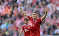 Fussball  1. Bundesliga  13/14: Bastian Schweinsteiger (FC Bayern Muenchen)