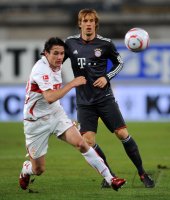 Fussball 1. Bundesliga : VfB Stuttgart - FC Bayern Muenchen