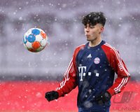 Fussball 1. Bundesliga Saison 21/22: FC Bayern Muenchen - Borussia Moenchengladbach