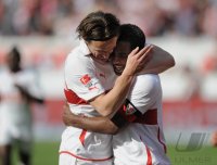 Fussball 1. Bundesliga  Saison 2010/2011:  JUBEL  VfB Stuttgart