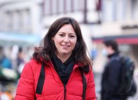 Wahlkampf Landtagswahl Baden Wuerttemberg 2021 am 20.02.2021 in Tuebingen