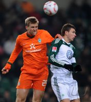 Fussball: 1. Bundesliga Saison 2010/2011: VfL Wolfsburg - Werder Bremen