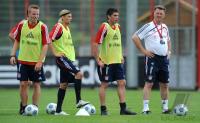 Fussball 1. Bundesliga: Training beim FC Bayern Muenchen