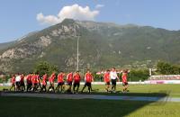 Fussball 1. Bundesliga: Training beim FC Bayern Muenchen