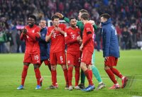 Fussball 1. Bundesliga Saison 19/20: FC Bayern Muenchen -  FC Schalke 04