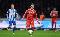 Fussball 1. Bundesliga  Saison 2013/2014: Mario Goetze (FC Bayern Muenchen)