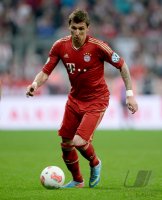 FUSSBALL DFB POKAL  Saison 2012/2013:  FC Bayern Muenchen - VfL Wolfsburg