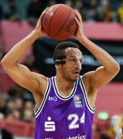 Basketball 1. Bundesliga 14/15 Hauptrunde:  Walter Tigers Tuebingen - BG Goettingen