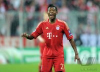 FUSSBALL INTERNATIONAL  CHL Viertelfinale 11/12: David Alaba (FC Bayern Muenchen)