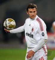 FUSSBALL, INTERNATIONAL, AC MAILAND: SHEVCHENKO Einzelaktion