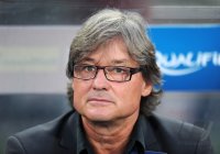 Fussball International EM 2012 Qualifikationsspiel:  Trainer Dietmar CONSTANTINI (Oesterreich)