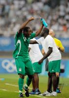 FUSSBALL  Olympia 2008   Halbfinale  Maenner   Nigeria - Belgien