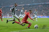 FUSSBALL INTERNATIONAL CHL VIERTELFINALE 12/13: FC Bayern Muenchen - Juventus Turin