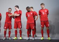 Fussball 1. Bundesliga 2015/2016: Fototermin beim FC Bayern Muenchen