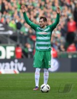 Fussball Bundesliga Saison 16/17: SV Werder Bremen - SC Freiburg