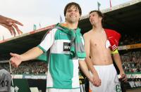 Fussball, 1. Bundesliga: Bremen - Bayern