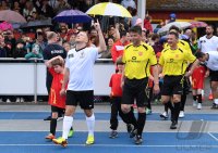 Fussball / Promi-Benefizfu&Atilde;ballspiel in Tuebingen
