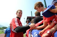 Fussball 1. Bundesliga Saison   2011/2012 :  Torwart Manuel Neuer (FC Bayern Muenchen)