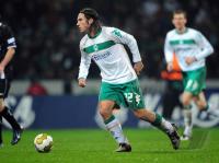 FUSSBALL 1. BUNDESLIGA: Bremen, FRINGS Einzelaktion