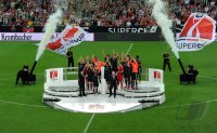 Fussball 1. Bundesliga, Supercup: FC Bayern Muenchen - Borussia Dortmund
