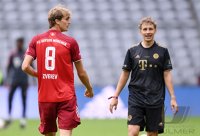 Fussball 1. Bundesliga Saison 21/22: Teampraesentation FC Bayern Muenchen