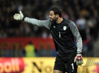 Fussball International EM Qualifikation:  Samir HANDANOVIC (Slowenien)