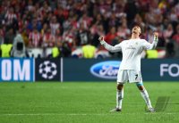Fussball Champions League Finale 2014: JUBEL Cristiano Ronaldo (Real Madrid)