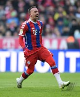 Fussball 1. Bundesliga Saison 14/15: Franck Ribery (FC Bayern Muenchen)
