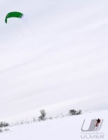 Schmuckbild, Wintersport, Snowkiting am Raichberg bei Albstadt-Onstmettingen