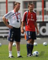 Fussball 1. Bundesliga: Training beim FC Bayern Muenchen