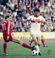 Fussball FC Bayern-Stuttgart: Rummenigge, Ohlicher
