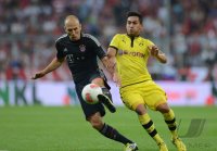 Fussball 1. Bundesliga, Supercup: FC Bayern Muenchen - Borussia Dortmund