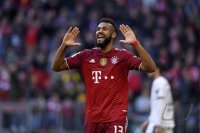 Fussball 1. Bundesliga Saison 21/22: FC Bayern Muenchen -  TSG 1899 Hoffenheim