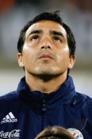Fussball WM  2010  Qualifikation:  Claudio Morel Rodriguez  (Paraguay)