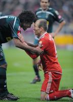 Fussball 1. Bundesliga : FC Bayern Muenchen - Borussia Moenchengladbach