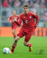 Fussball 1. Bundesliga, Saison 2011/2012:  Thomas Mueller (FC Bayern Muenchen)