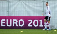 FUSSBALL INTERNATIONAL EURO 2012:  Training der Deutschen Nationalmannschaft