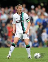 Fussball 1. Bundesliga: Moenchengladbach, ROESLER Einzelaktion