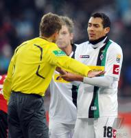 FUSSBALL, 1. BUNDESLIGA, 17. Spieltag: Leverkusen - Moenchengladbach