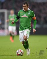 Fussball, 1. Bundesliga  Saison 2014/2015: Werder Bremen - Hertha BSC Berlin