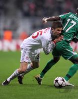 FUSSBALL  International CHL 09/10  FC Bayern  Muenchen - Maccabi Haifa  FC