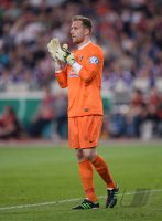 FUSSBALL DFB POKAL  Saison 2012/2013:  Torwart Oliver Baumann (SC Freiburg)