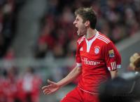 Fussball 1. Bundesliga : Thomas Mueller (FC Bayern Muenchen )