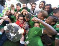 Fussball 1. Bundesliga 08/09  Meister  VfL Wolfsburg