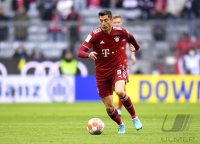 Fussball 1. Bundesliga Saison 21/22: FC Bayern Muenchen - Bayer 04 Leverkusen