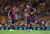 FUSSBALL International 2014/2015: Luis Suarez (Barca)