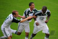 Fussball: DFB Pokal, 1. Hauptrunde: Preussen Muenster - VfL Wolfsburg