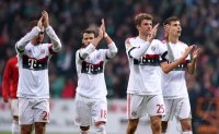 Fussball 1. Bundesliga Saison 15/16: SV Werder Bremen - FC Bayern Muenchen