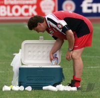 Fussball  1. Bundesliga  Saison 2000/2001;  FC Hansa Rostock Trainingslager
